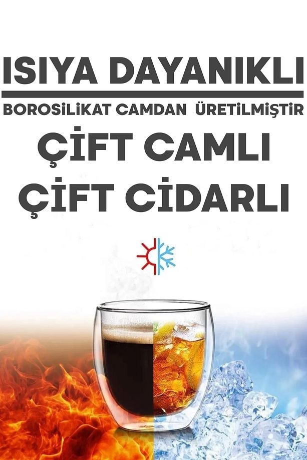 Çift Camlı Cidarlı Sevimli Kedicik Süt Çay Kahve Su Kupa Bardağı 250ml Ev Ofis Isı Yalıtımlı Bardak - 3