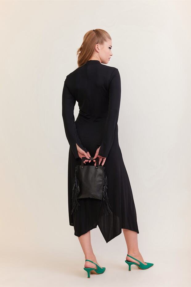 Asimetrik Elbise - 2