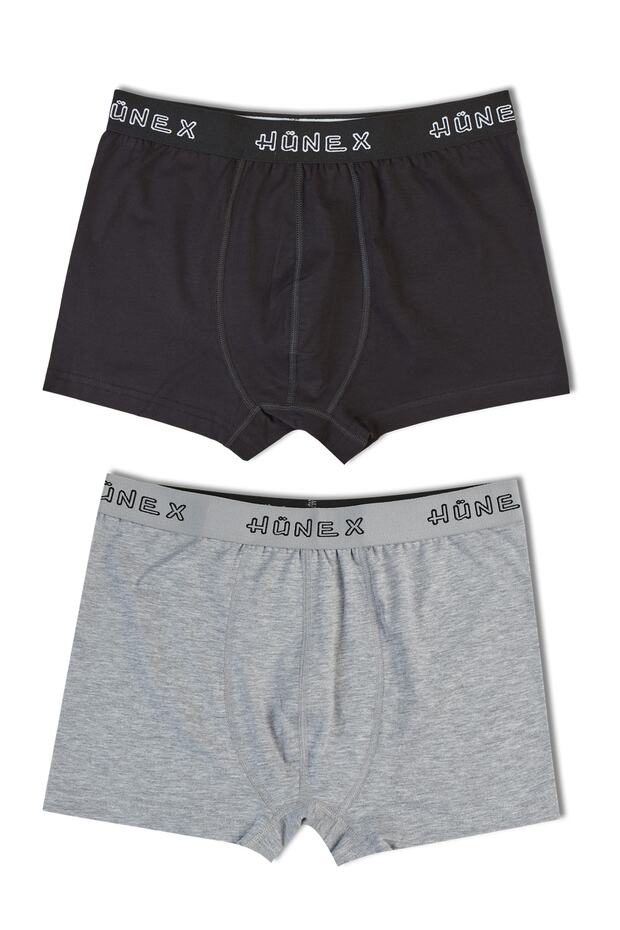 2'li Pamuklu Erkek Boxer - 1