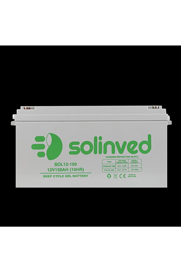 12v 150ah Jel Akü - 6