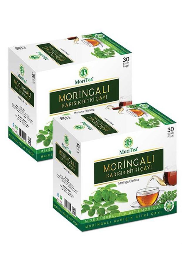 Moritea Ve Moringa Çayı 30 'lu Süzen Poşet (diet Destek Ürünü), 2 Adet - 1