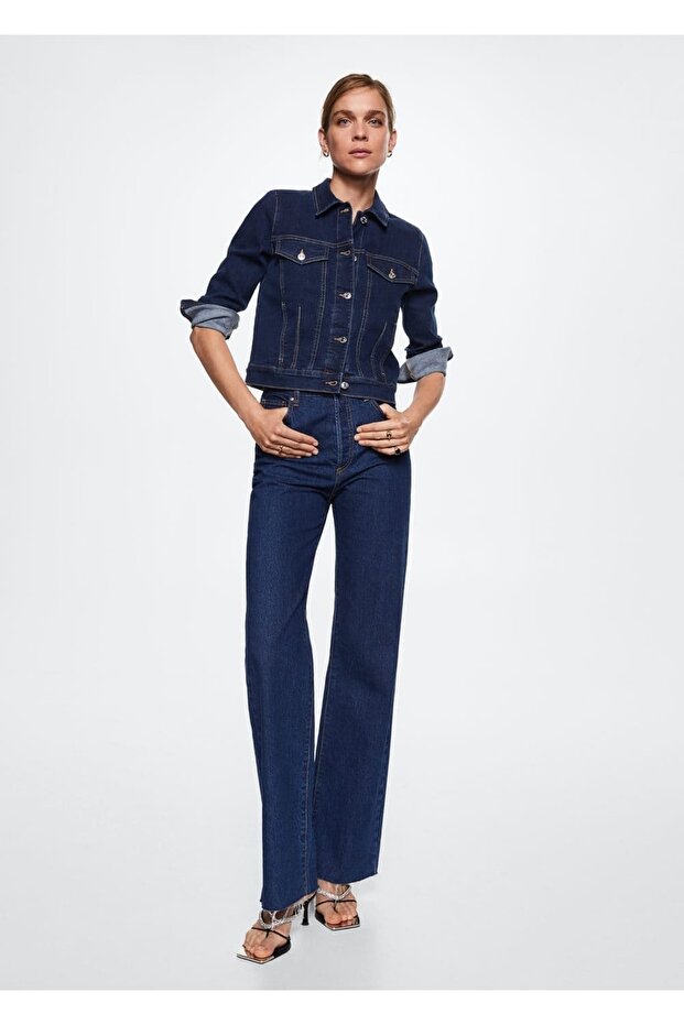 Pamuklu Denim Ceket - 2