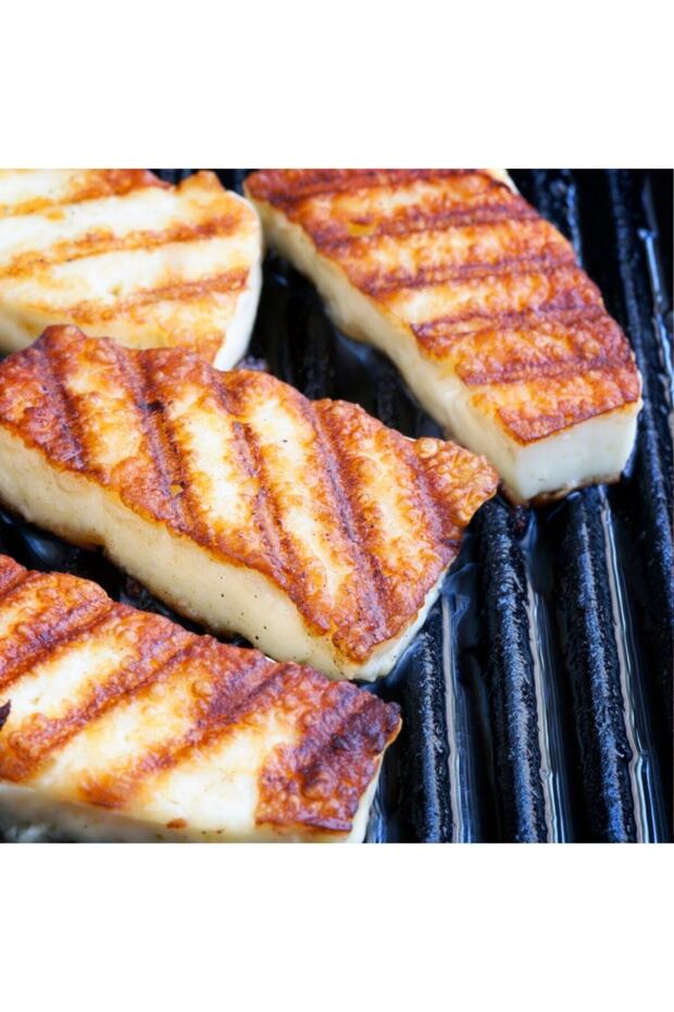 Savaştepe Yöresel Kızartmalık Peynir Köy Peyniri Orta Tuzlu Inek Sütü Tavalık Izgaralık Peynir 500 gr Vakumlu
