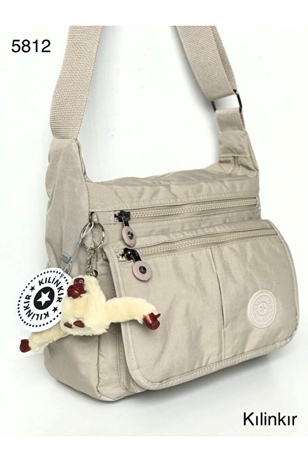 Kılinkır Messenger Bag With Multiple Pockets Crossbody Straps Water-Resistant Fabric