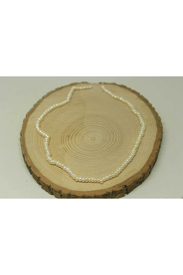 Pearl Half Strand White Washer 4-5mm Spacing (18cm Long)