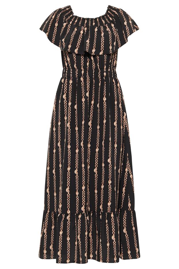 Maxikleid mit Allover-Print mioki - 4