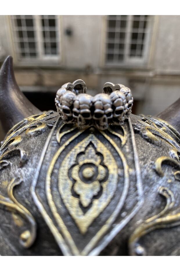 Gothic Punk Sequential Skull Ring - 3