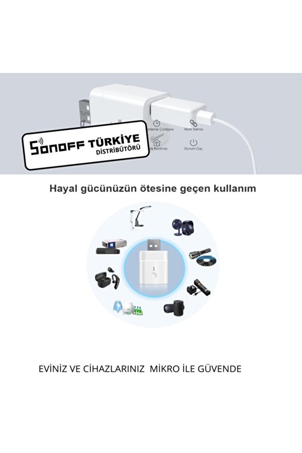 Micro Wifi 5v Usb Akıllı Adaptör - 5