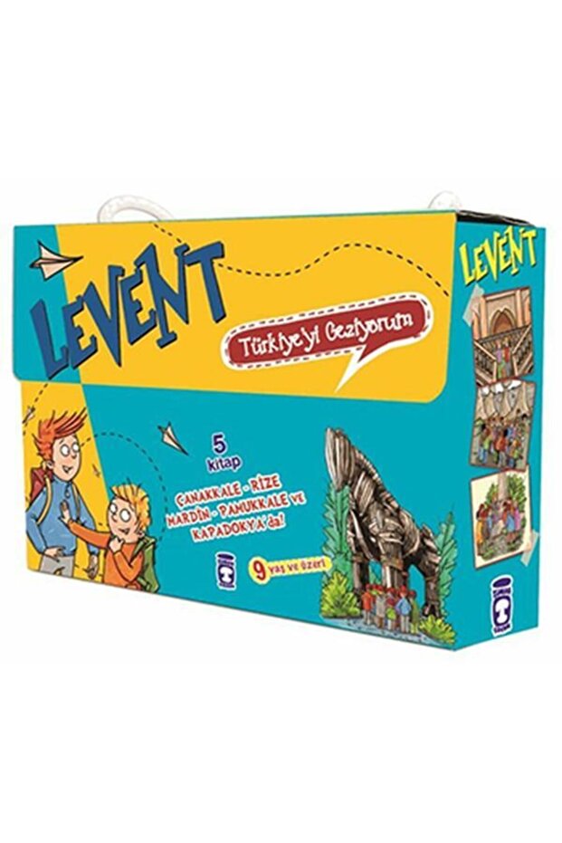 Levent Türkiyeyi Geziyorum 1 Set - (5 Kitap) Inları