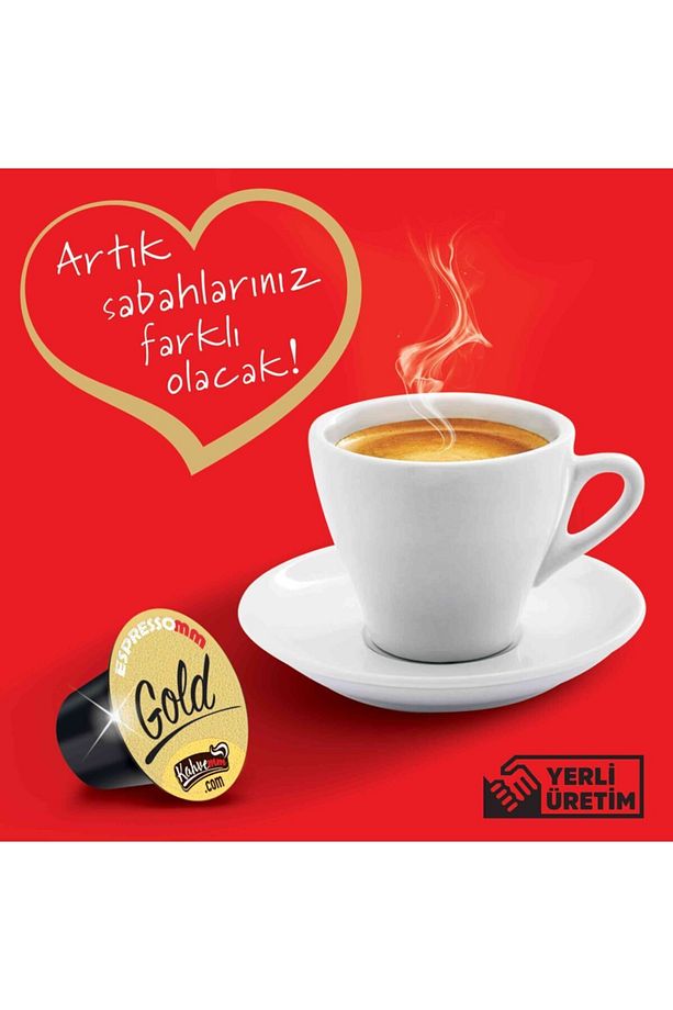 Nespresso Uyumlu Gold Kapsül Kahve (100 ADET) - 4