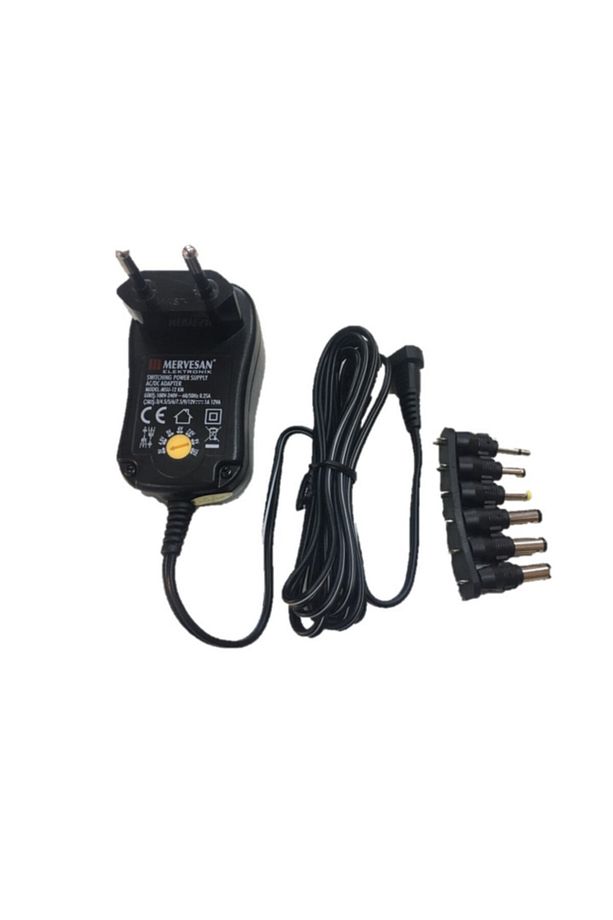 Msu-12km Üniversal Tip Kademeli Ac/dc Smps Adaptör - 1