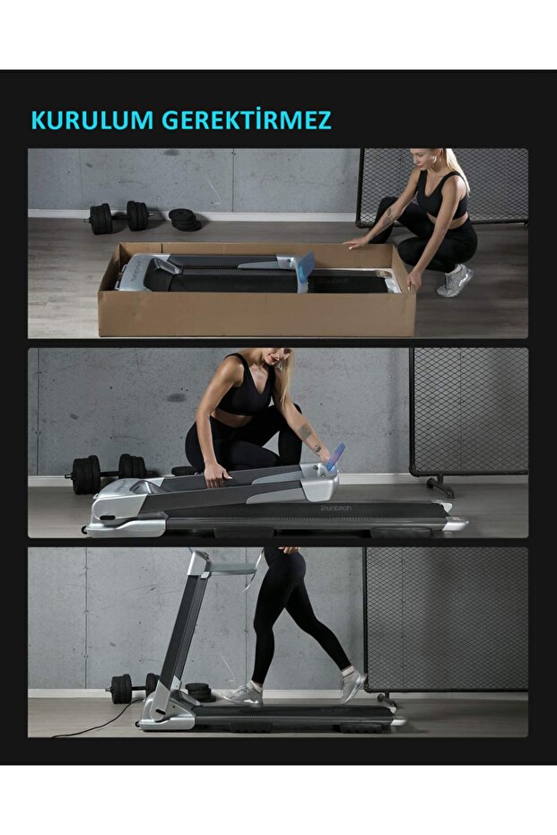 Plus Katlanabilir Koşu Bandı - 8