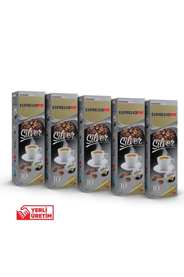 Tchibo Cafissimo Uyumlu Silver Kapsül Kahve (50 ADET) - 1