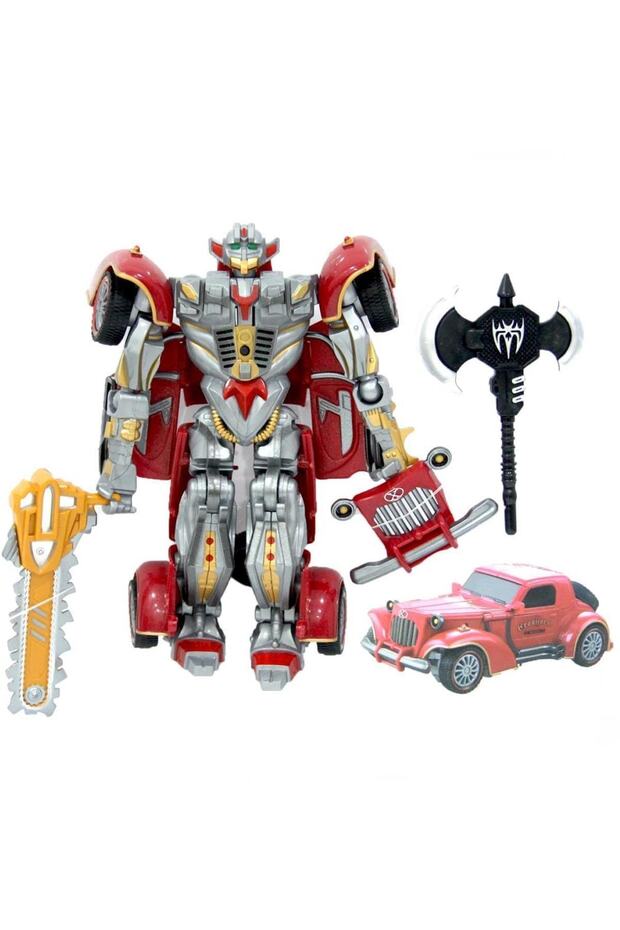 Conversion Işıklı Sesli Dönüşebilen Robot 668-1 2 - 3