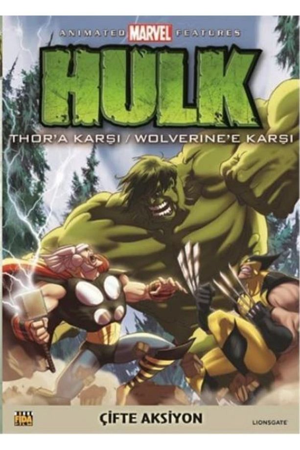 Hulk Thor'a Karşı ve Hulk Wolverine'e Karşı Dvd - 1