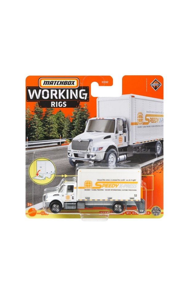 Turuncu Matchbox İş Araçları
