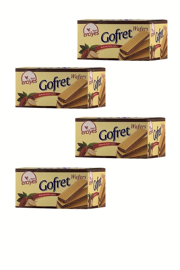 Wafer Cocoa Milk Wafer 480 Gr X4 (4 Packs)