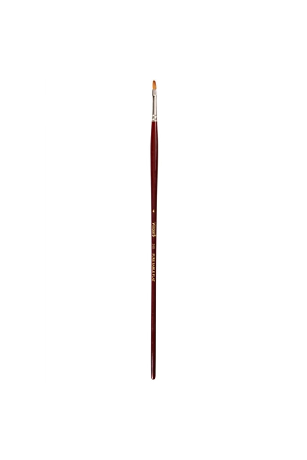 315 Series Pure Sable Flat Flat Brush No:4