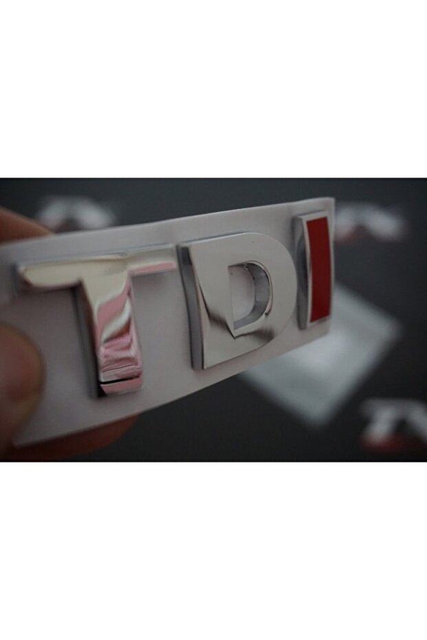 Dk Tuning Tdi Luggage Chrome Metal Lettering Logo Arma