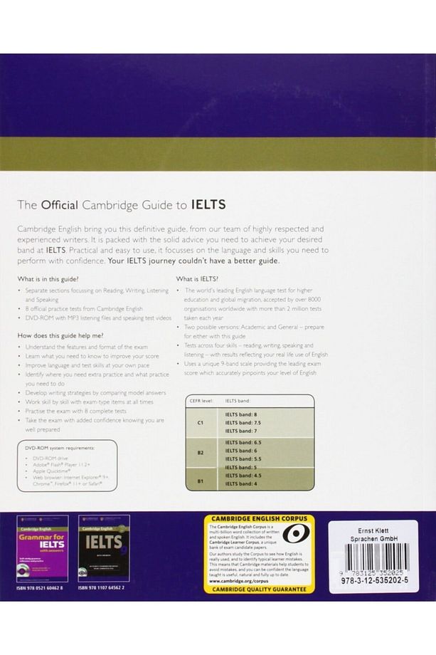 The Official Cambridge Guide To Ielts: Student's Book With Answers With Dvd-rom - 2