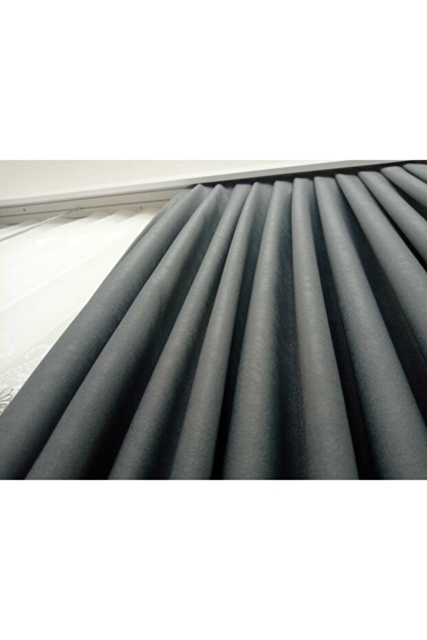 Suede Soft Fabric Background Curtain, - 3