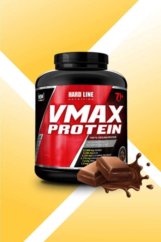V-max Protein Çikolata Aromalı 2000 Gr - 1