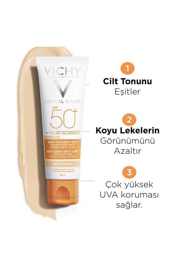 Capital Ideal Soleil Anti-dark Spot Tinted 3-in-1 Spf50+ 50 Ml - 1