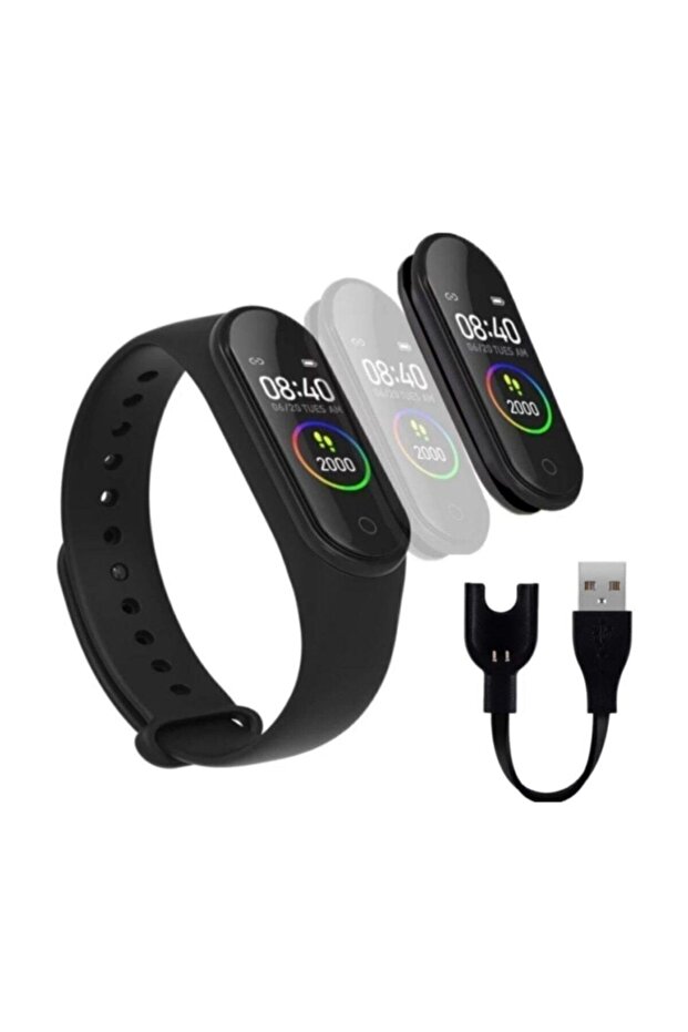Siyah M4 Akıllı Bileklik M4-akıllı-bileklik - 2