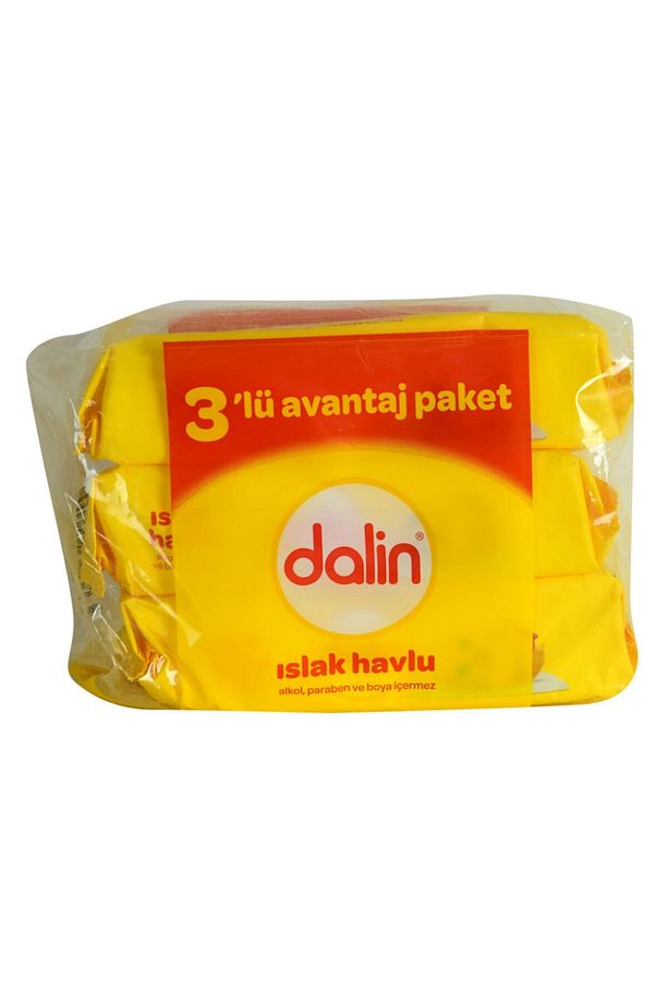 Klasik Islak Havlu Yumuşak Petek Doku Avantajlı Paket 3'lü 168 Yaprak - 1