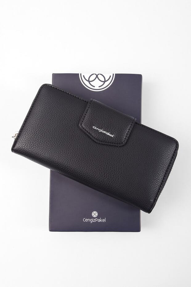 Siyah Kadın Cüzdan - 7