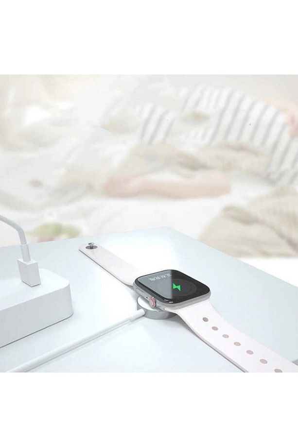 Apple Watch Manyetik Şarj Aleti Kablosu Hızlı Şarj (SADECE ORJİNAL SAAT İÇİN) Type-c 1-2-3-4-5-6 - 4