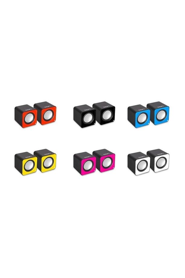 Sn-66 2.0 Usb Speaker Kırmızı - 2