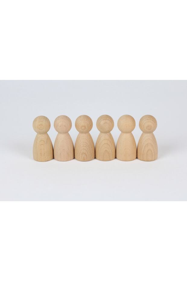 6-Piece Natural Human Figure