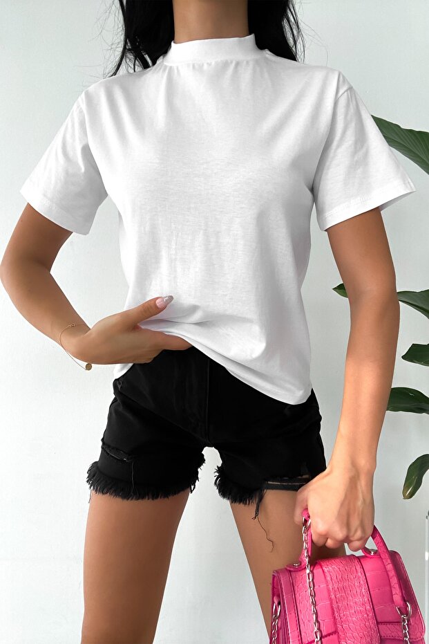 Stand Collar 2 Pack Basic πλεκτό μπλουζάκι - 3