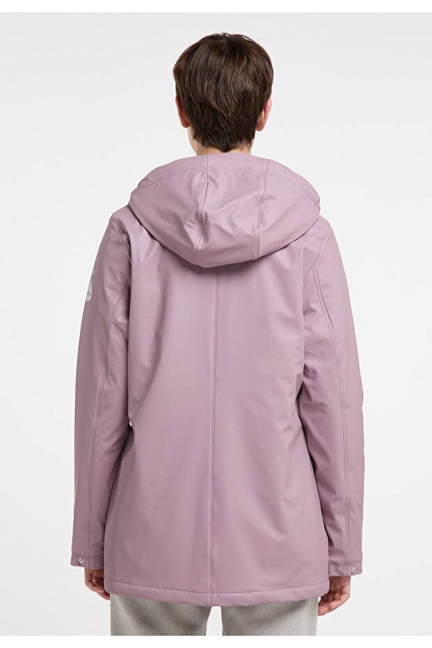 Regenjacke Mit Webpelzfutter - 3