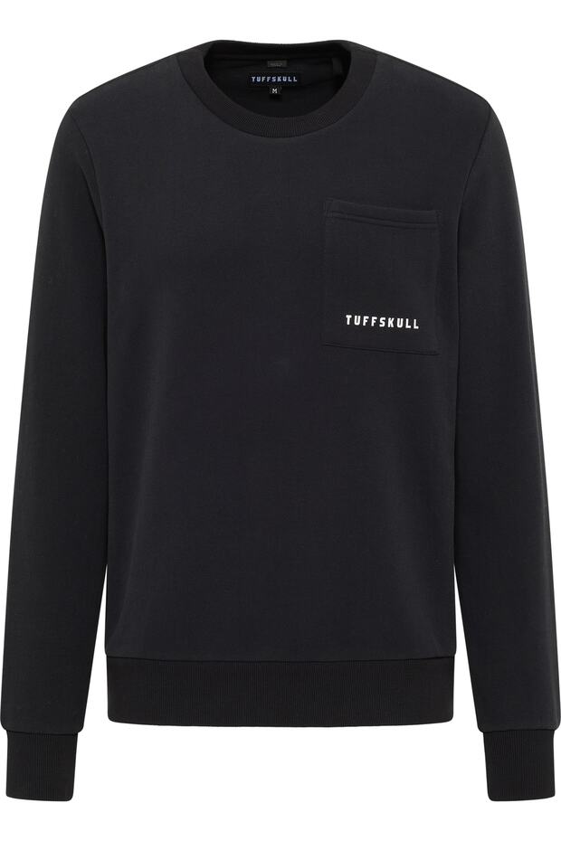 Sweatshirt mit Rundhals threezy - 1