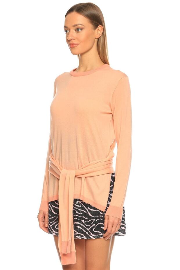 Mercan Rengi Triko - 3