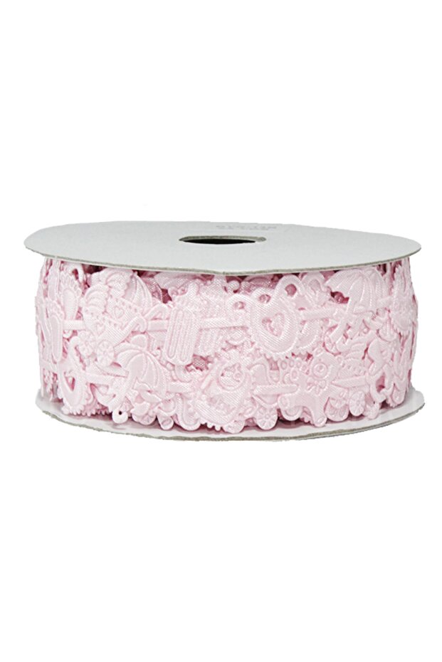 2cm X 22.5meter Row Baby Patterned Ribbon