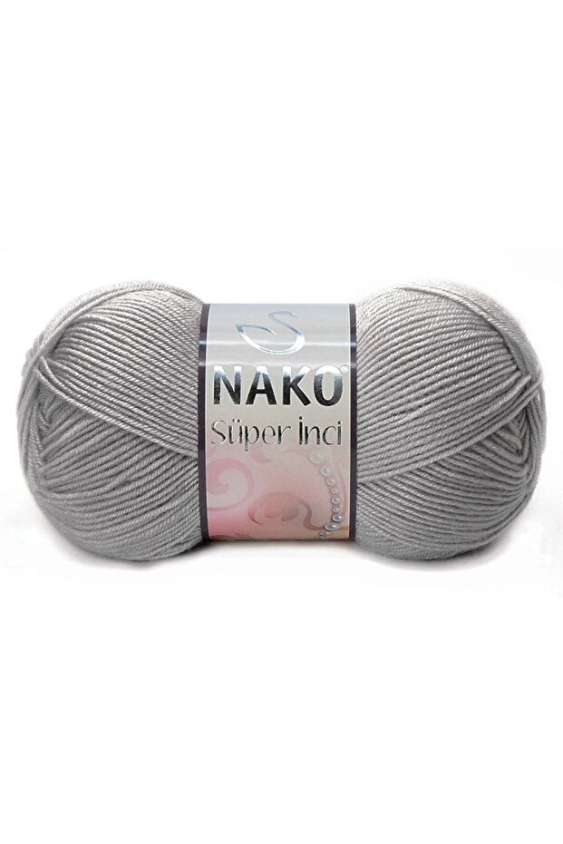 Super Pearl 11538 5 Pieces Hand Knitting Thread Gray