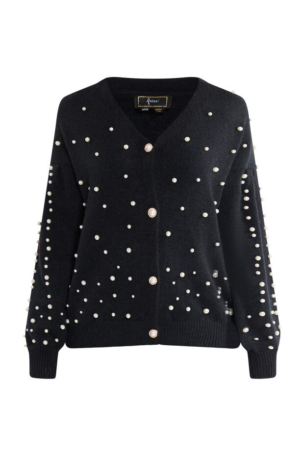 Strickjacke tuxe - 1