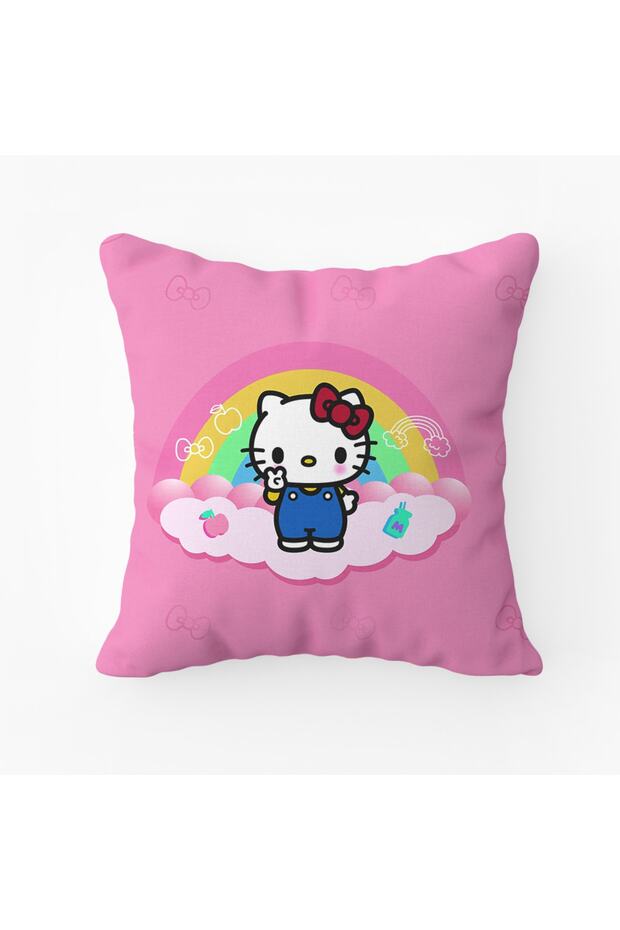 Pernă curcubeu Hello Kitty - 1