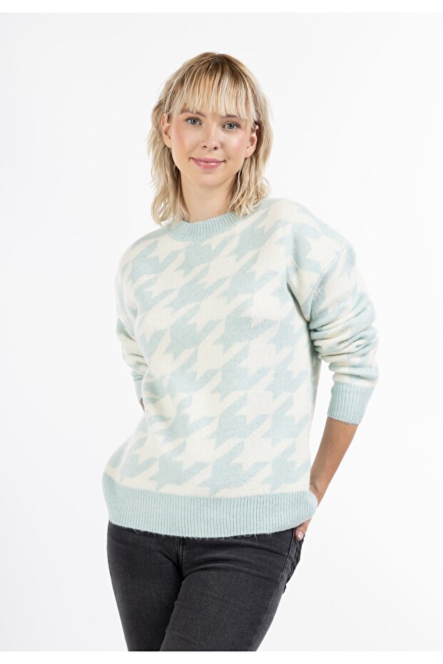 Blond Strick Pullover - 3