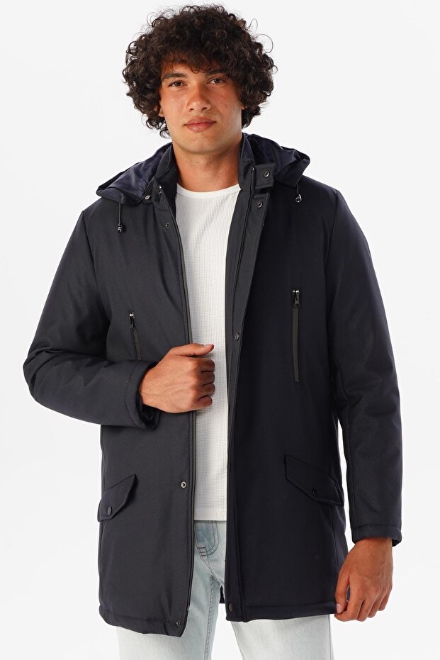 Slim Kalıp Kapitone Mont - 1