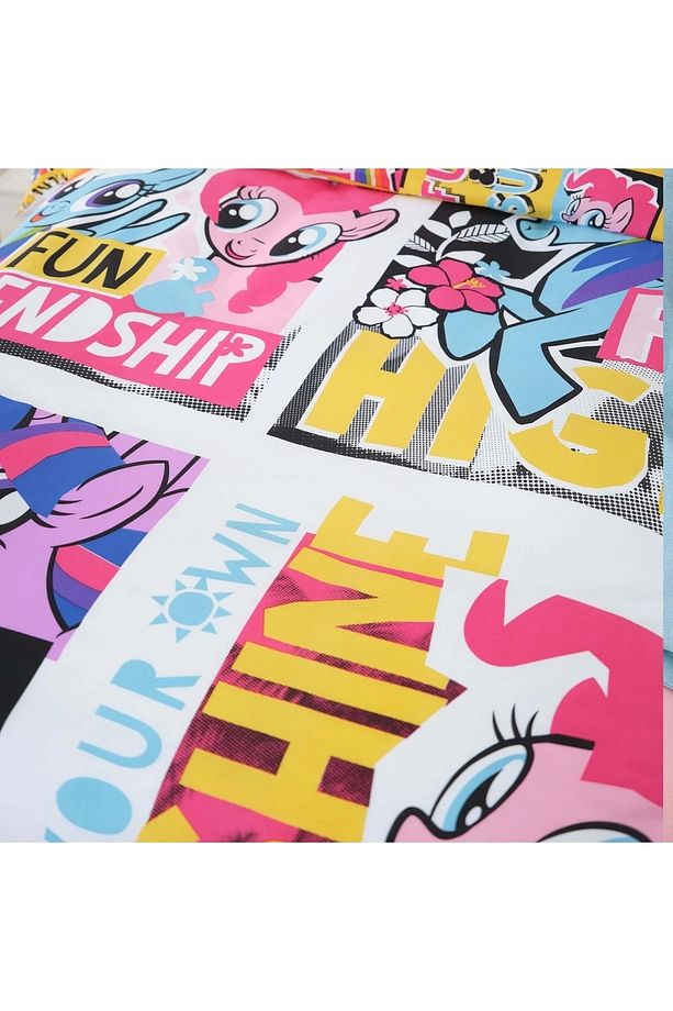 My Little Pony By Summer %100 Pamuk Tek Kişilik Nevresim Takım - 5