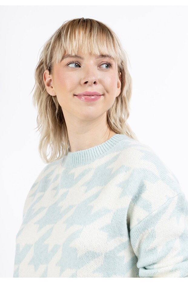 Blond Strick Pullover - 4