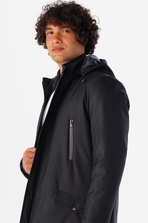 Slim Kalıp Kapitone Mont - 4