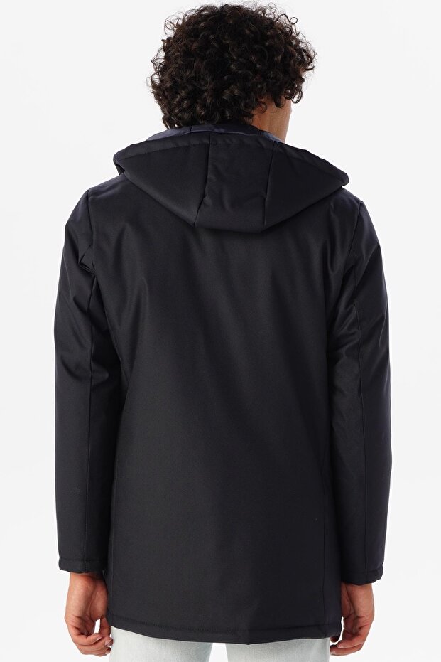 Slim Kalıp Kapitone Mont - 5