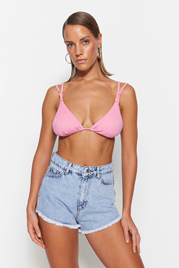 Mavi Denim Plaj Mini Yüksek Bel Şort & Bermuda TBESS23SR00030 - 1
