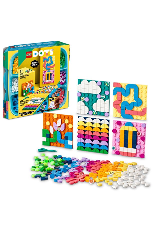41957 Dots - Mega Pack with Adhesive Square Pieces - 2