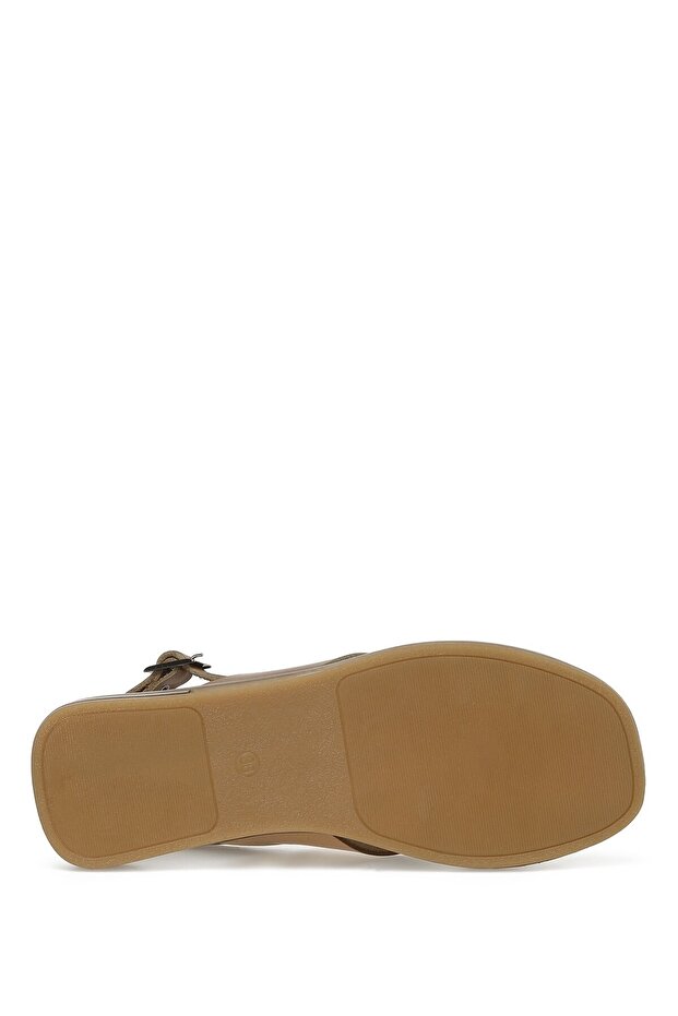 Chısel 3fx Taba Kadın Düz Sandalet - 6